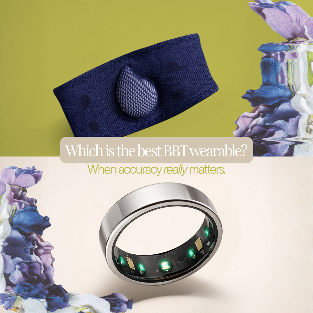 Tempdrop vs Oura Ring: Which is better for fertility