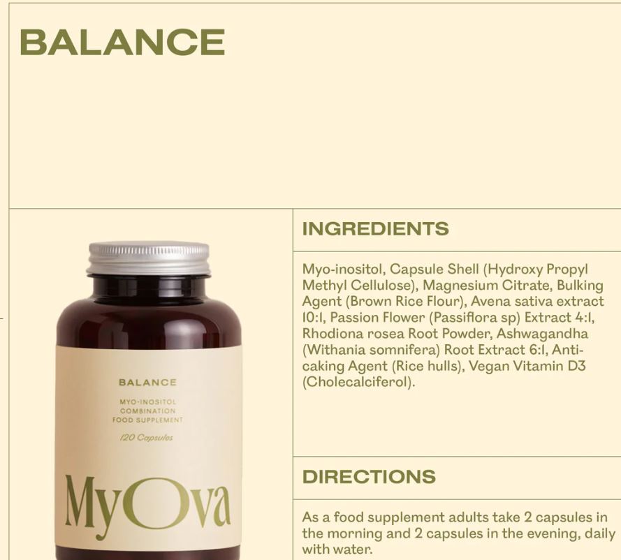 MyOva Balance