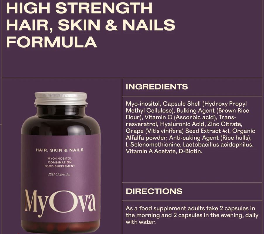 MyOva Hair, Skin and Nails