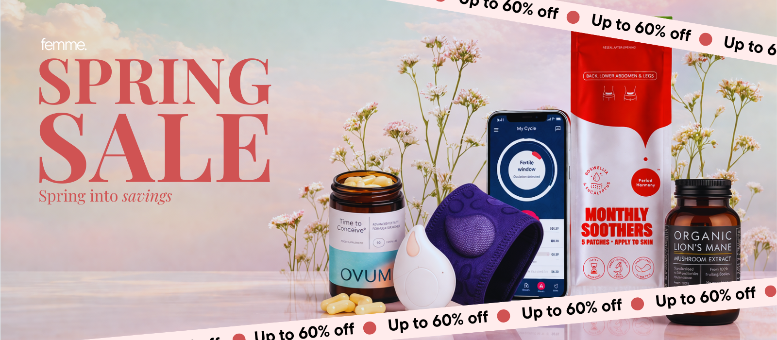 femme spring sale - up to 60% off
