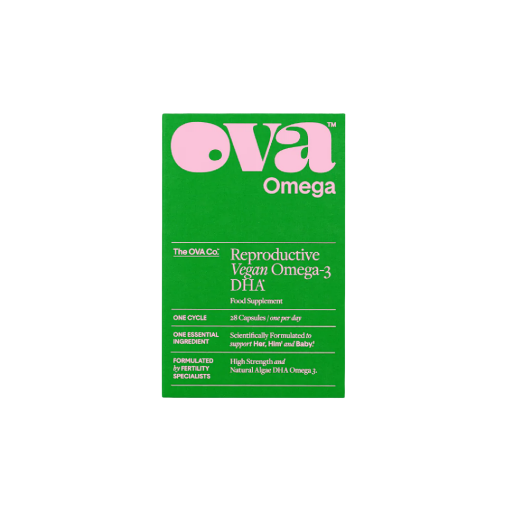 OVAOmega Reproductive Vegan Omega-3 DHA 28 Days Supply