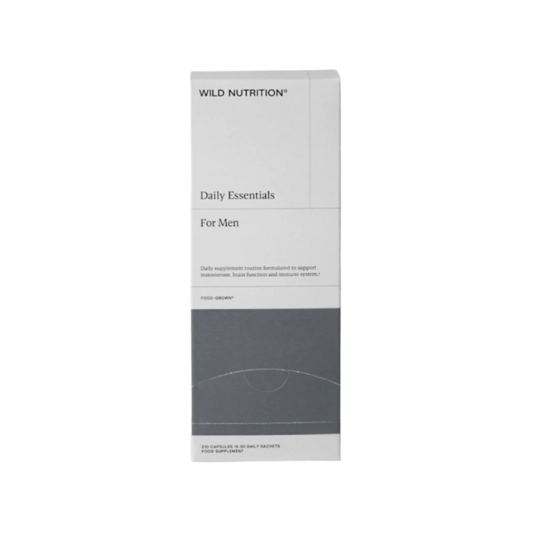 Wild Nutrition Daily Essentials for Men's Fertility | 30 Days Supply