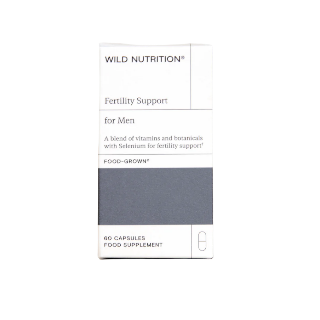 Wild Nutrition® Food-Grown Fertility Support for Men | 30 Days Supply