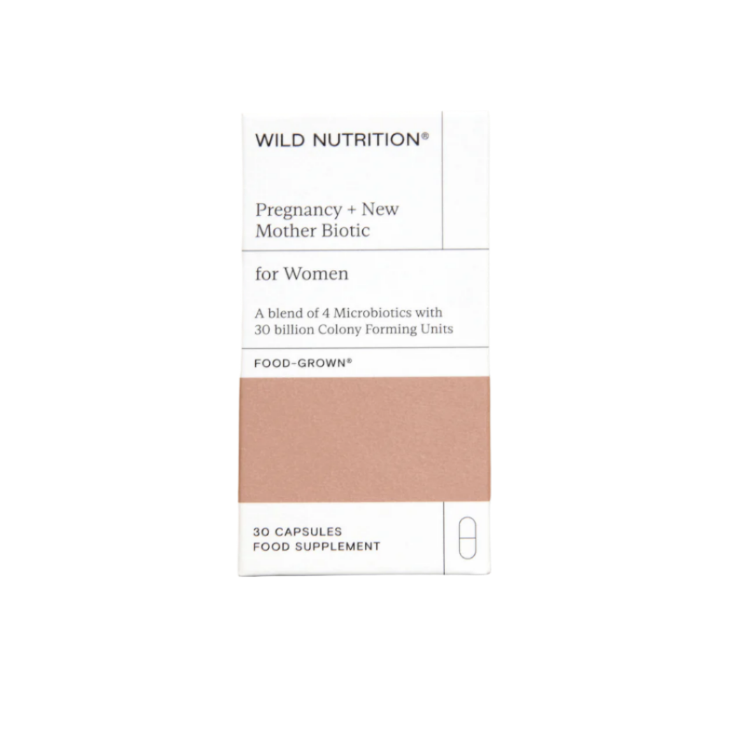 Wild Nutrition Pregnancy + New Mother Biotic | 30 Days Supply