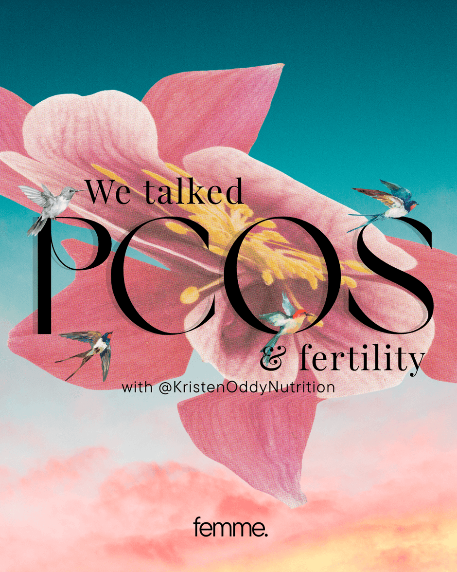 PCOS, nutrition and fertility with Kirsten Oddy