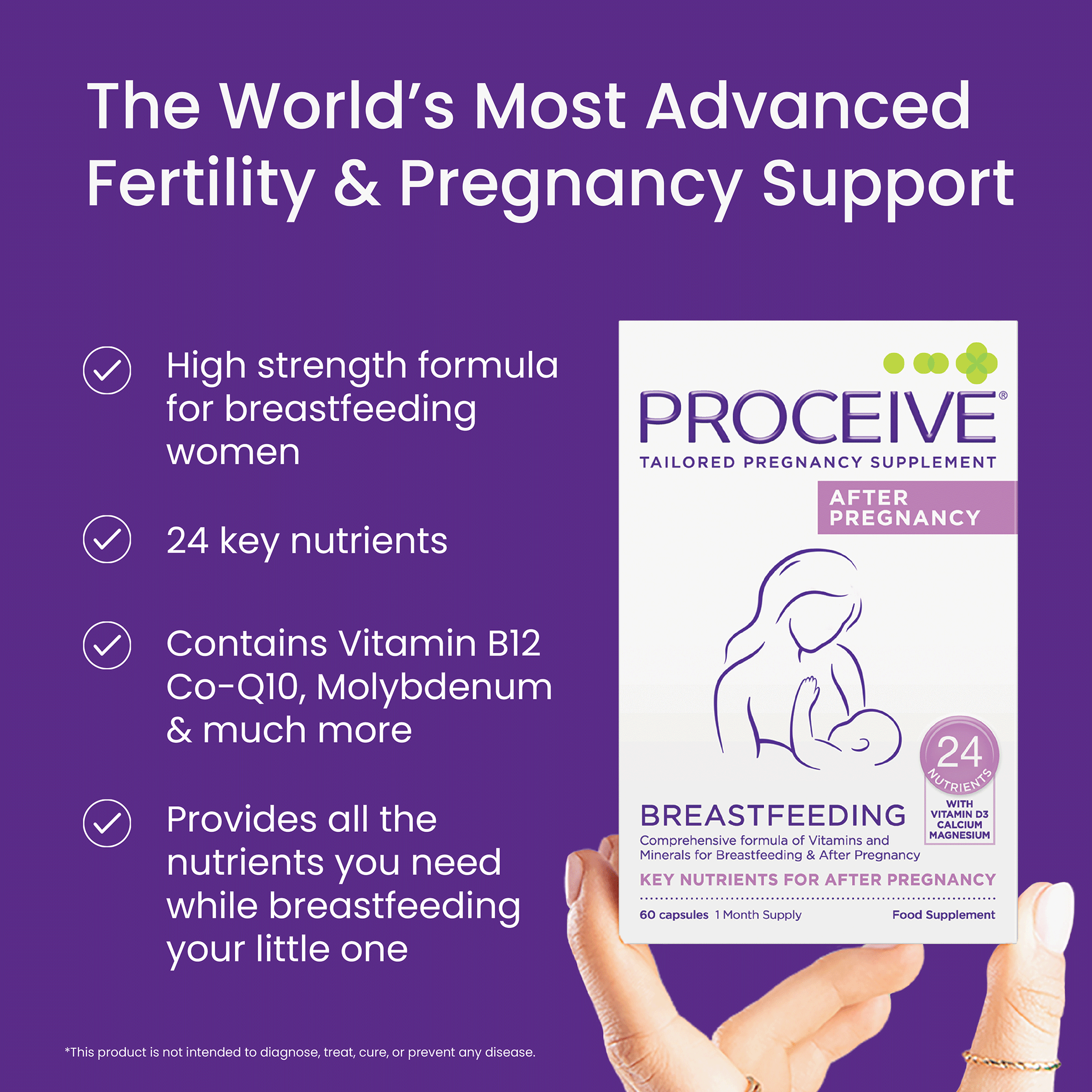Proceive® Breastfeeding Supplements | 30 Days Supply