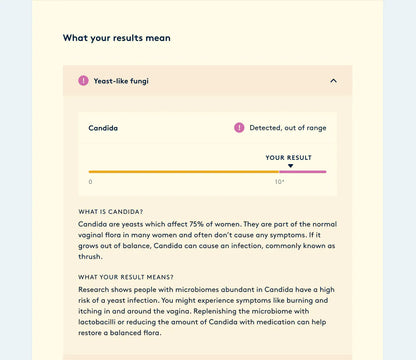 Daye At-Home Vaginal Microbiome Screening