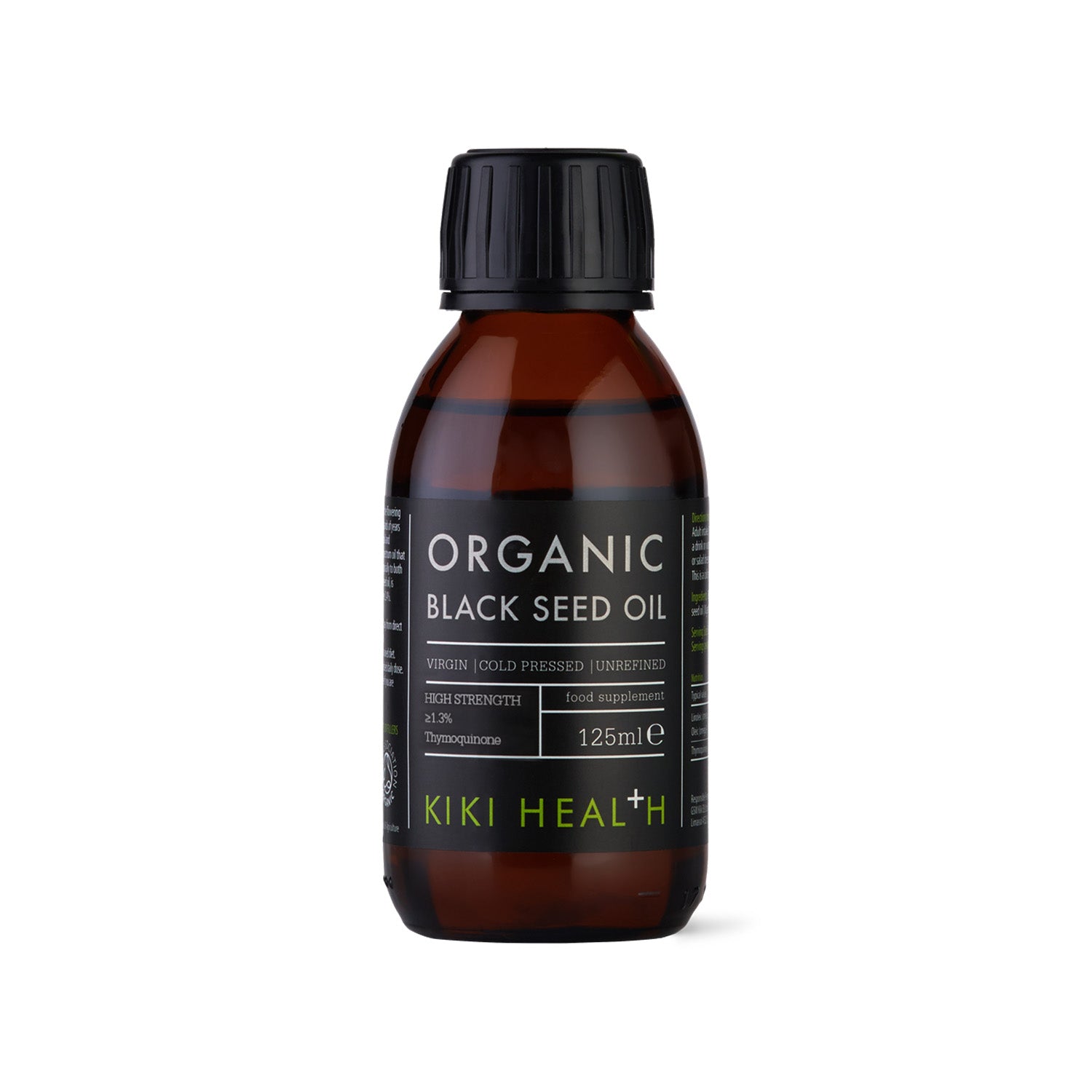KIKI Health Organic Black Seed Oil 125ml