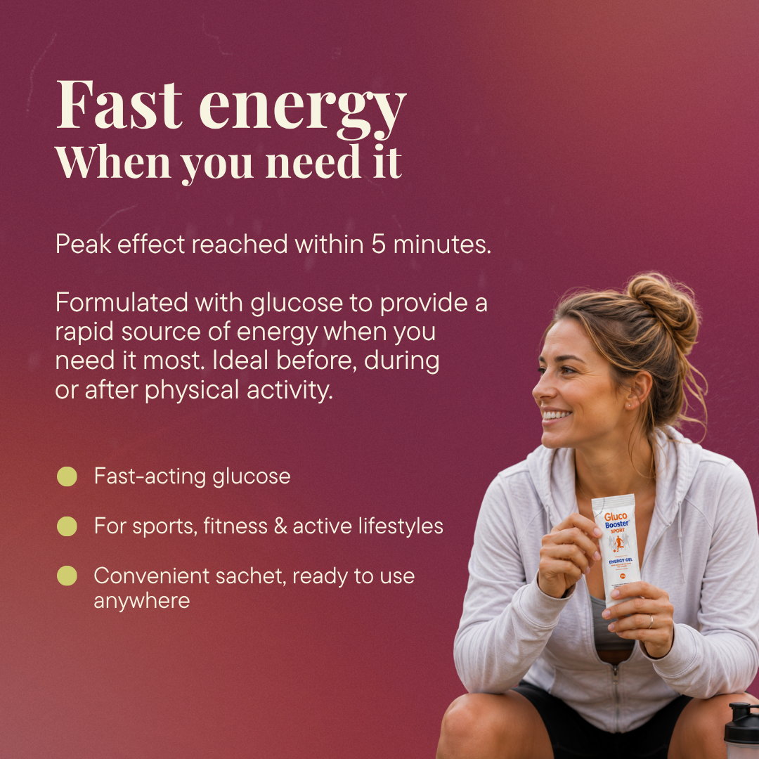 GlucoBooster™ Sport Energy Gel