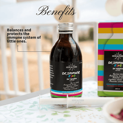 Hifas da Terra Dr. Immune Five balances and protect immune system benefits