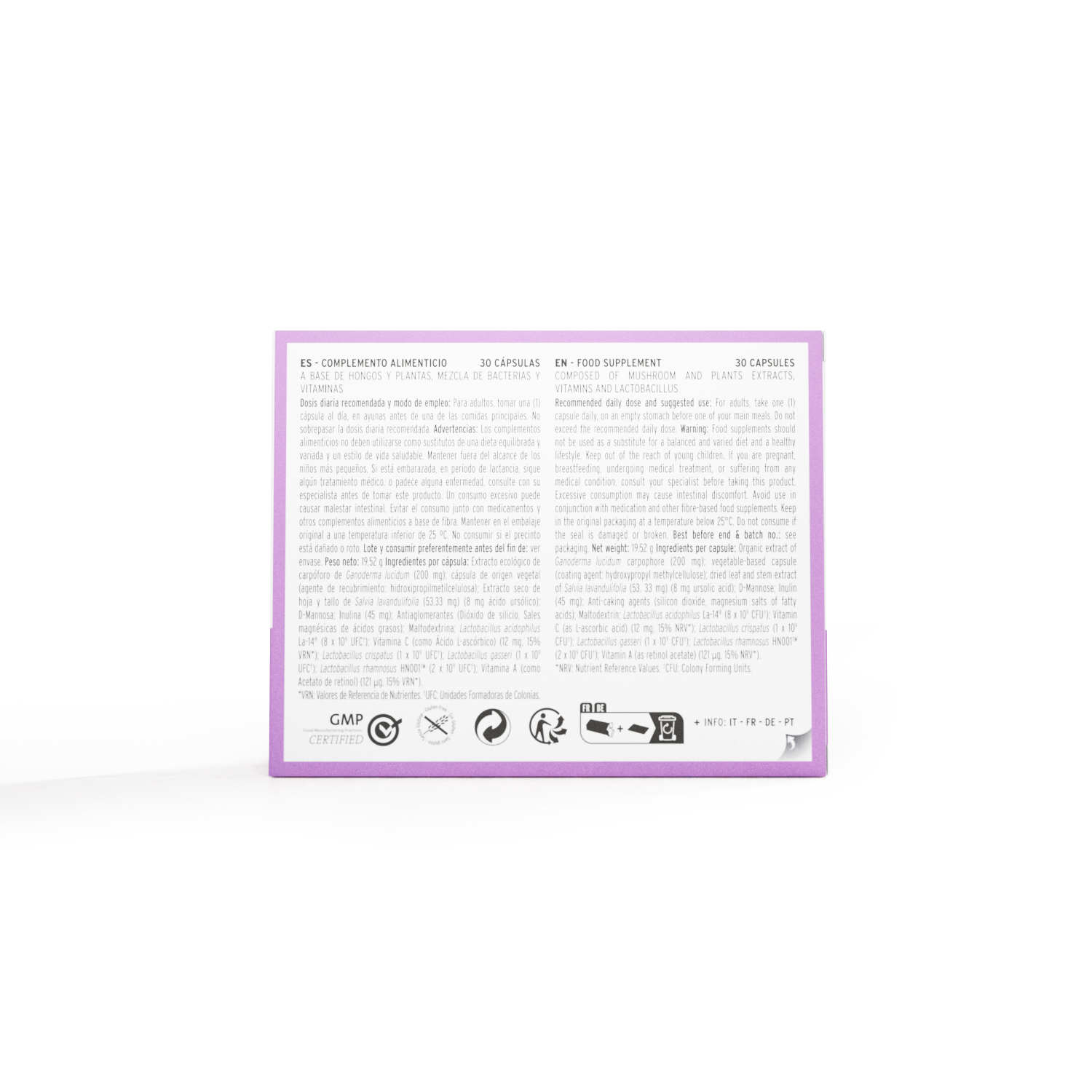 HIFAS-INTIMA Ingredients