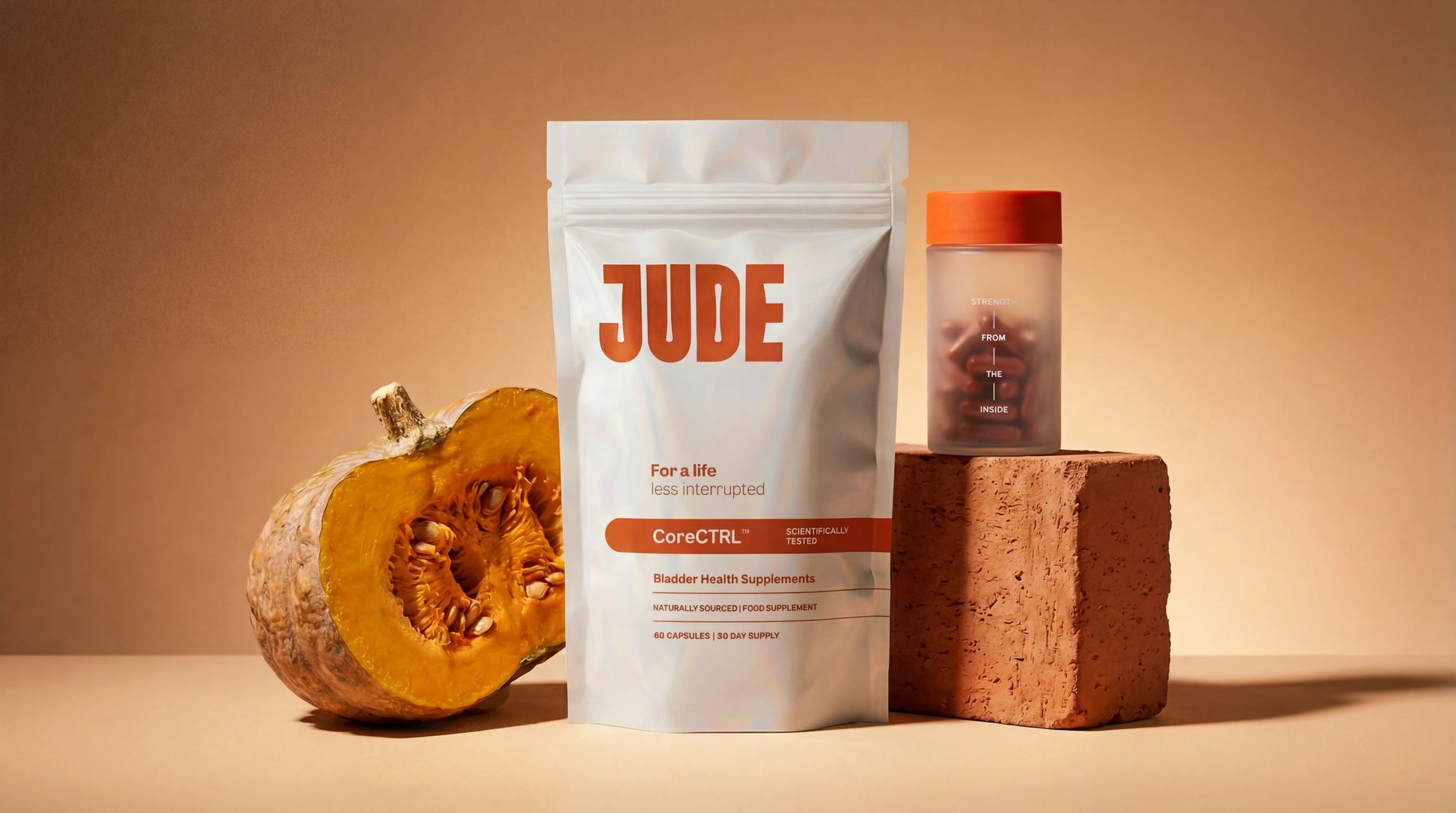 JUDE Bladder Health Supplement Pumpkin Seeds