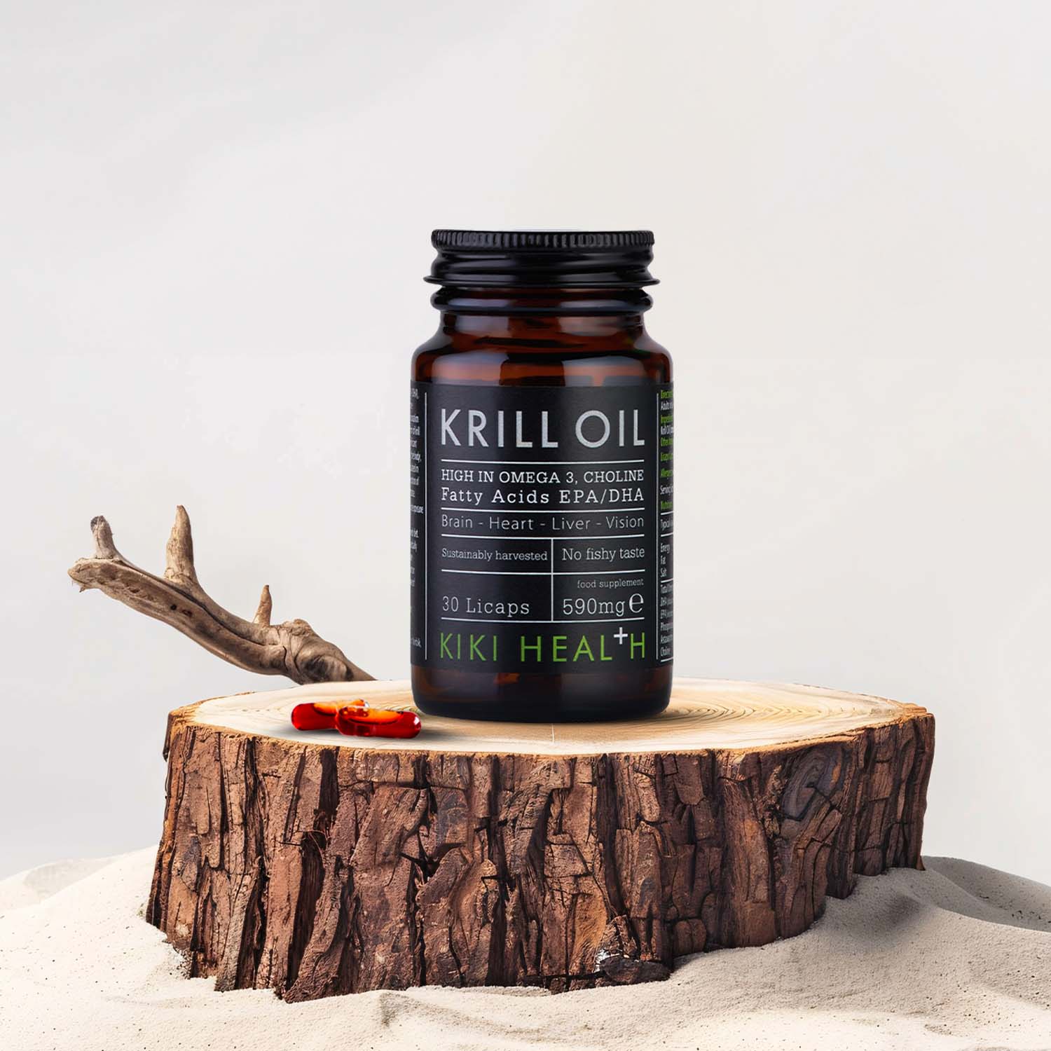 KIKI Health Krill Oil Licaps (30 Licaps)