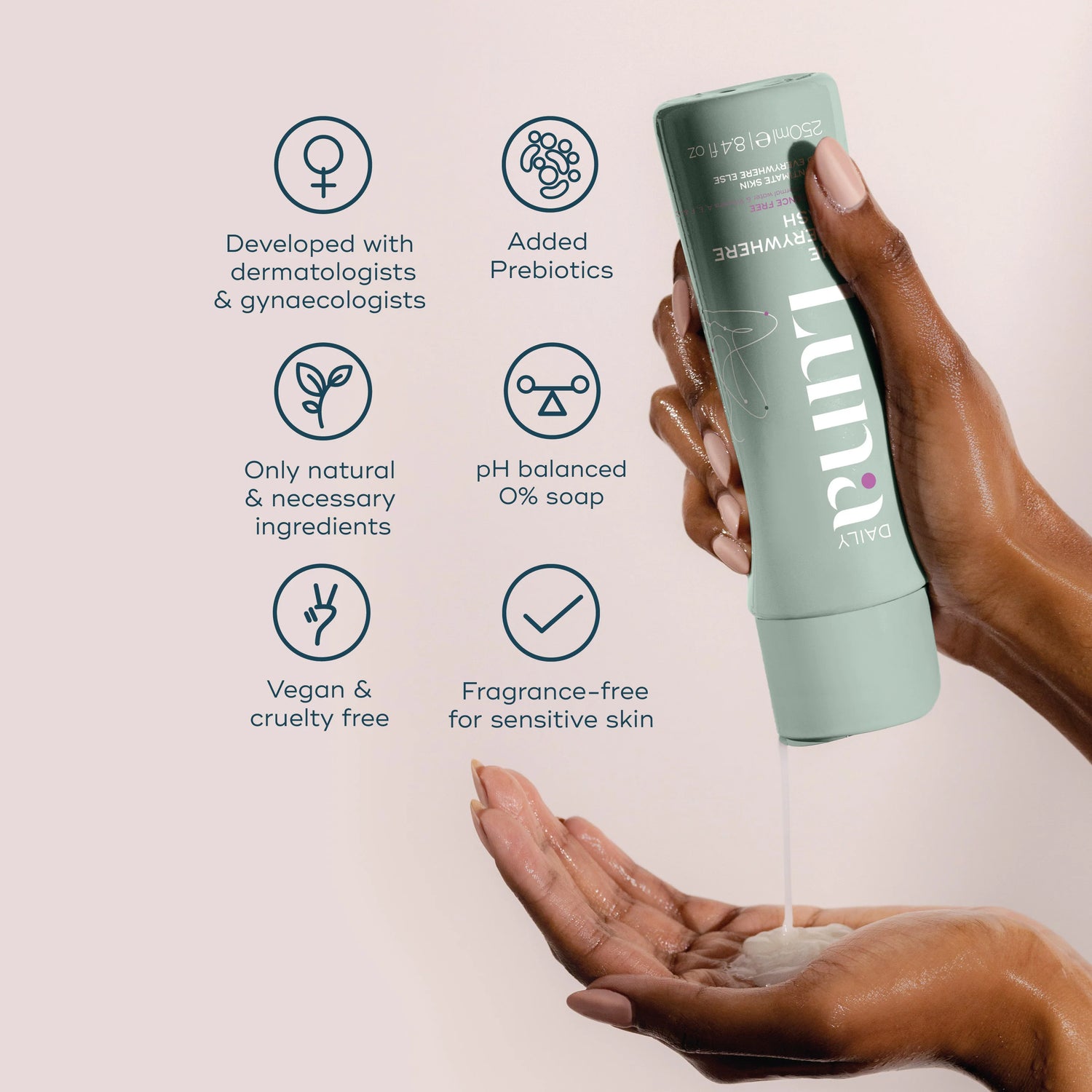 Luna Daily Fragrance-Free Everywhere Wash