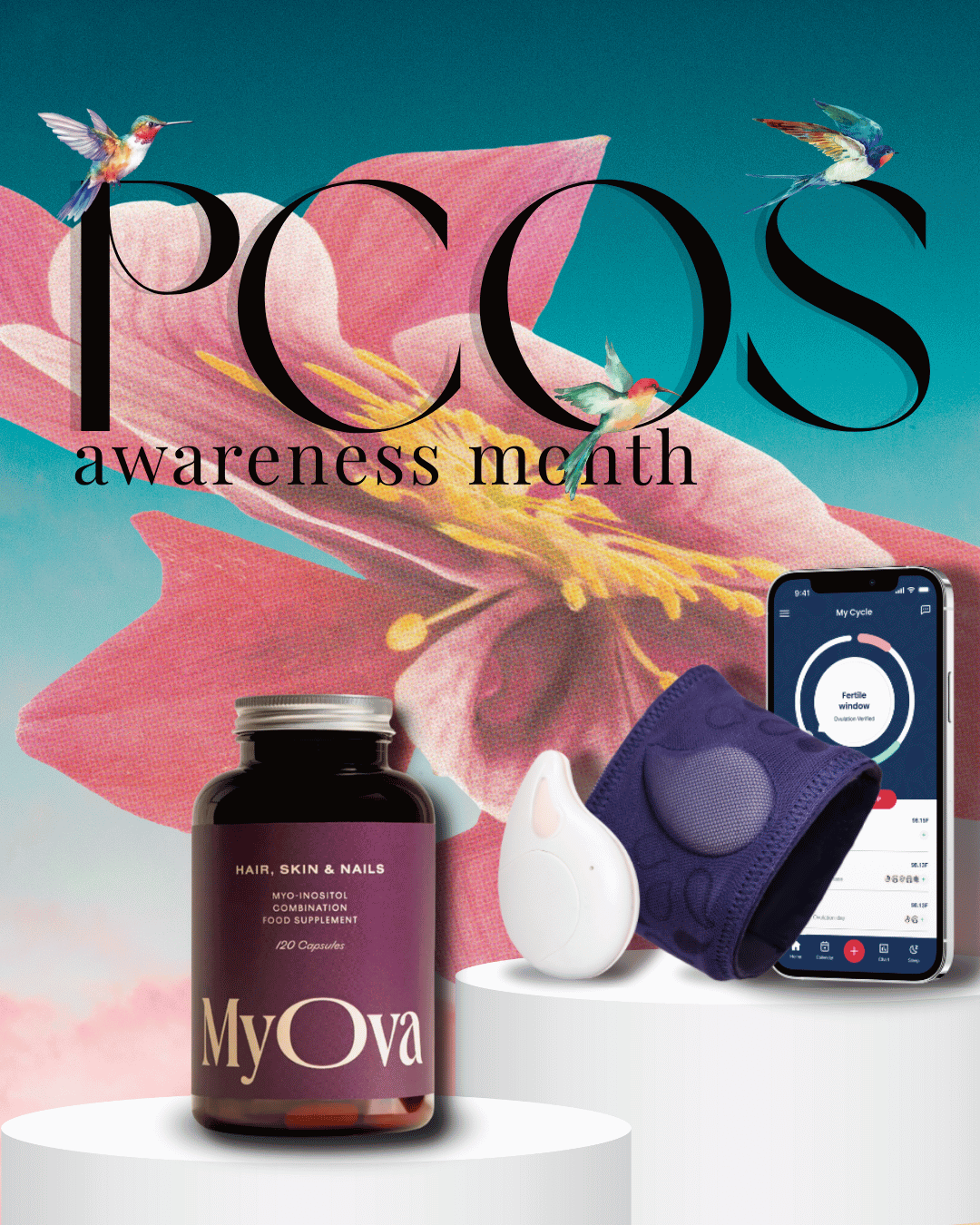 Tempdrop & myOva Hair, Skin & Nails