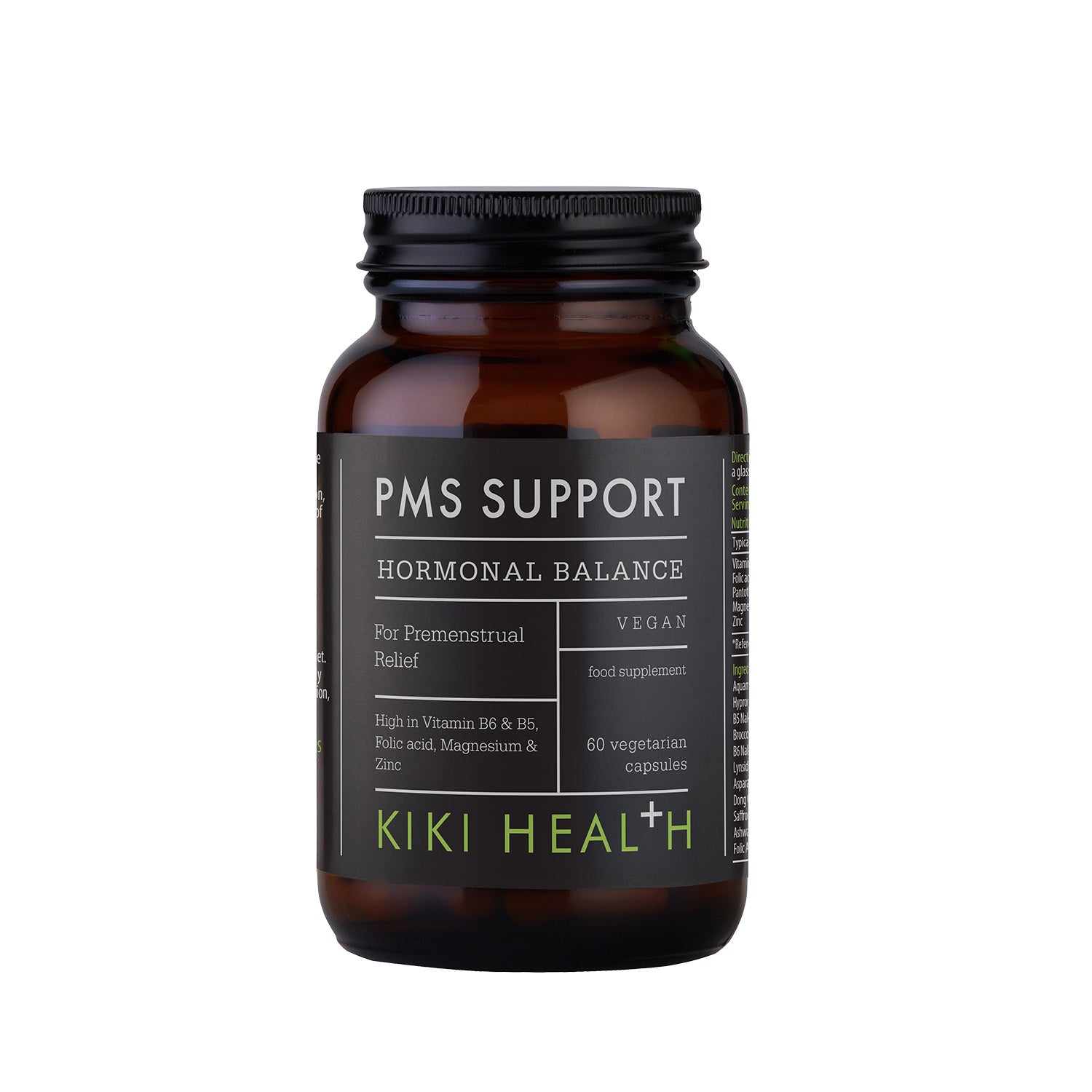KIKI Health PMS Support Capsules (60 Vegicaps)