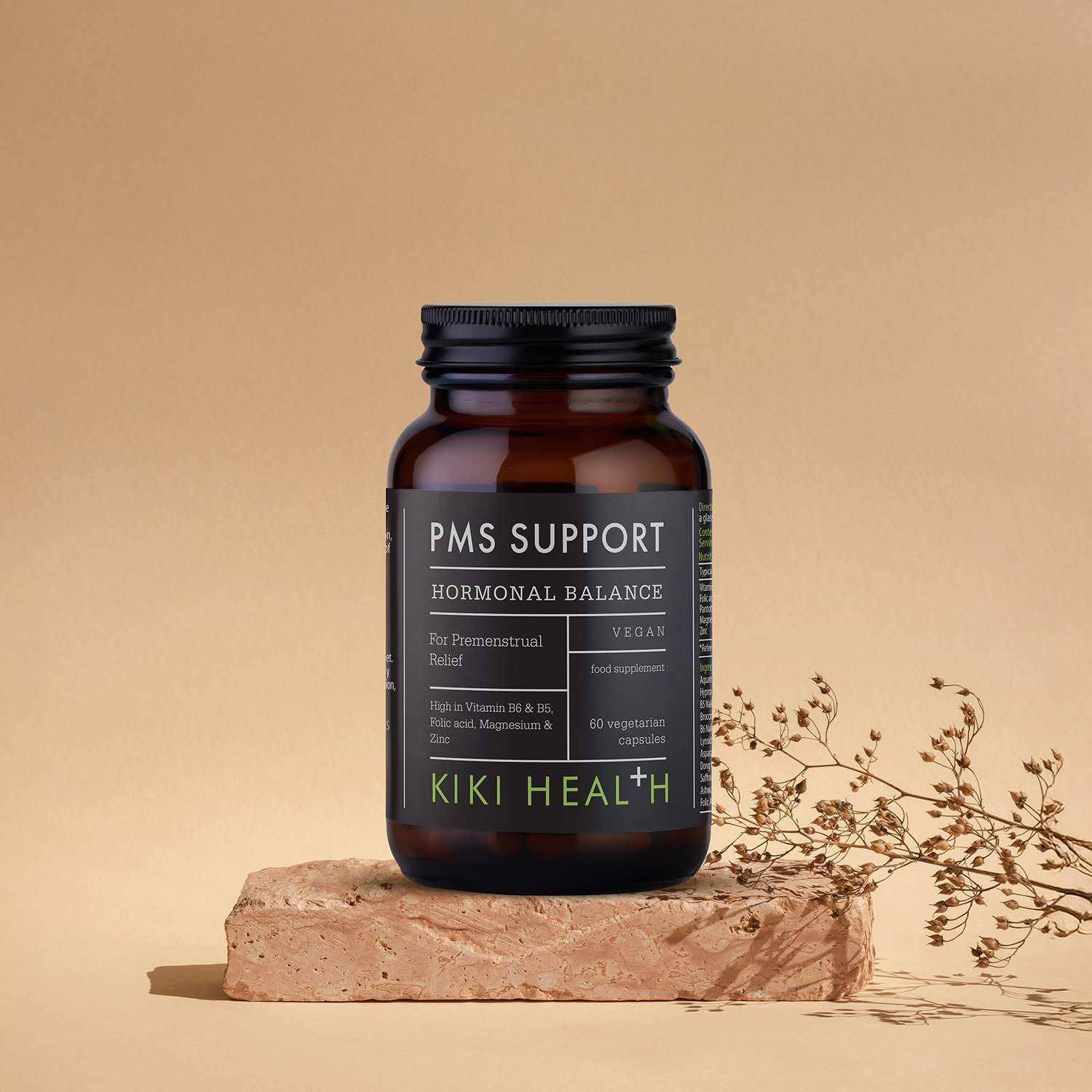 KIKI Health PMS Support Capsules (60 Vegicaps)