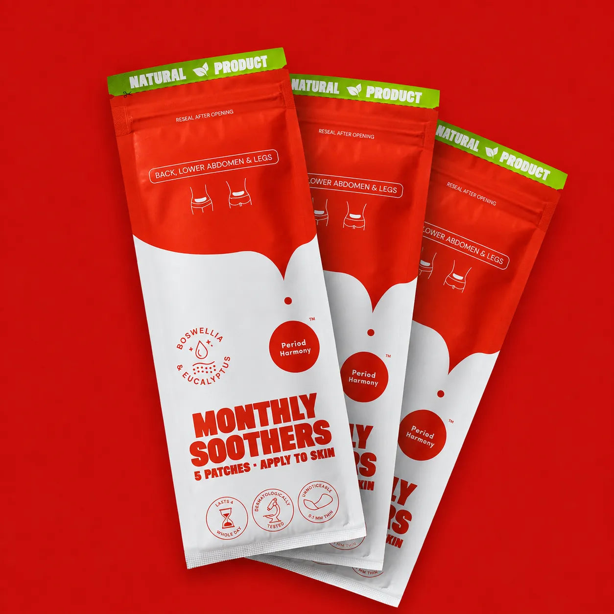 Period Harmony Pain Relief Patches