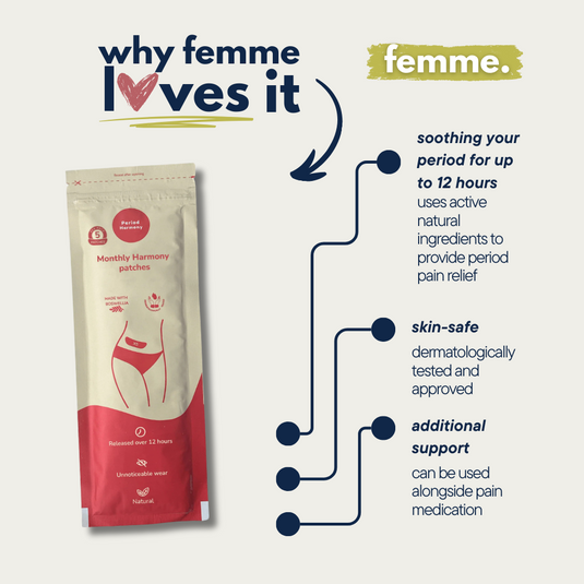 Period Harmony Monthly Harmony Patches femme health