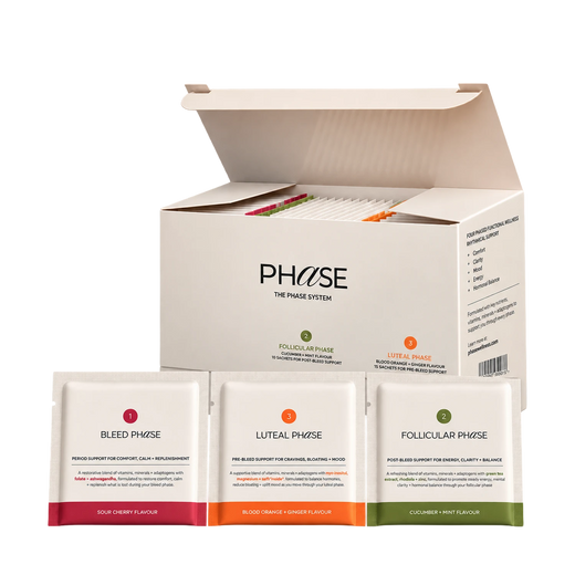 The Phase System™ - Cycle-Syncing Supplements for Hormonal Balance