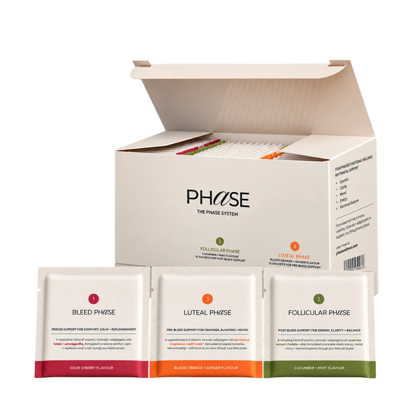 The Phase System™ - Cycle-Syncing Supplements for Hormonal Balance