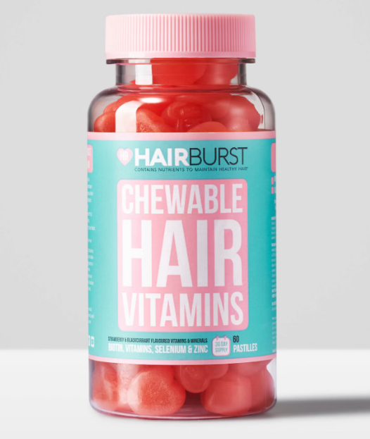 Hairburst Strawberry Chewable Vitamin - 60 capsules