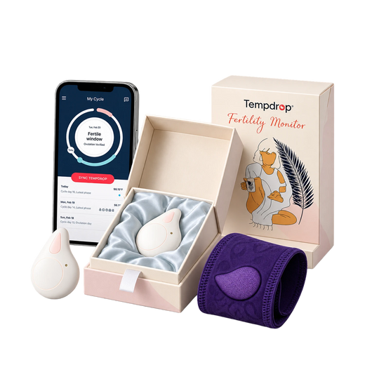 Tempdrop Fertility, Cycle & Ovulation Tracker | Wearable Basal Body Temperature Monitor