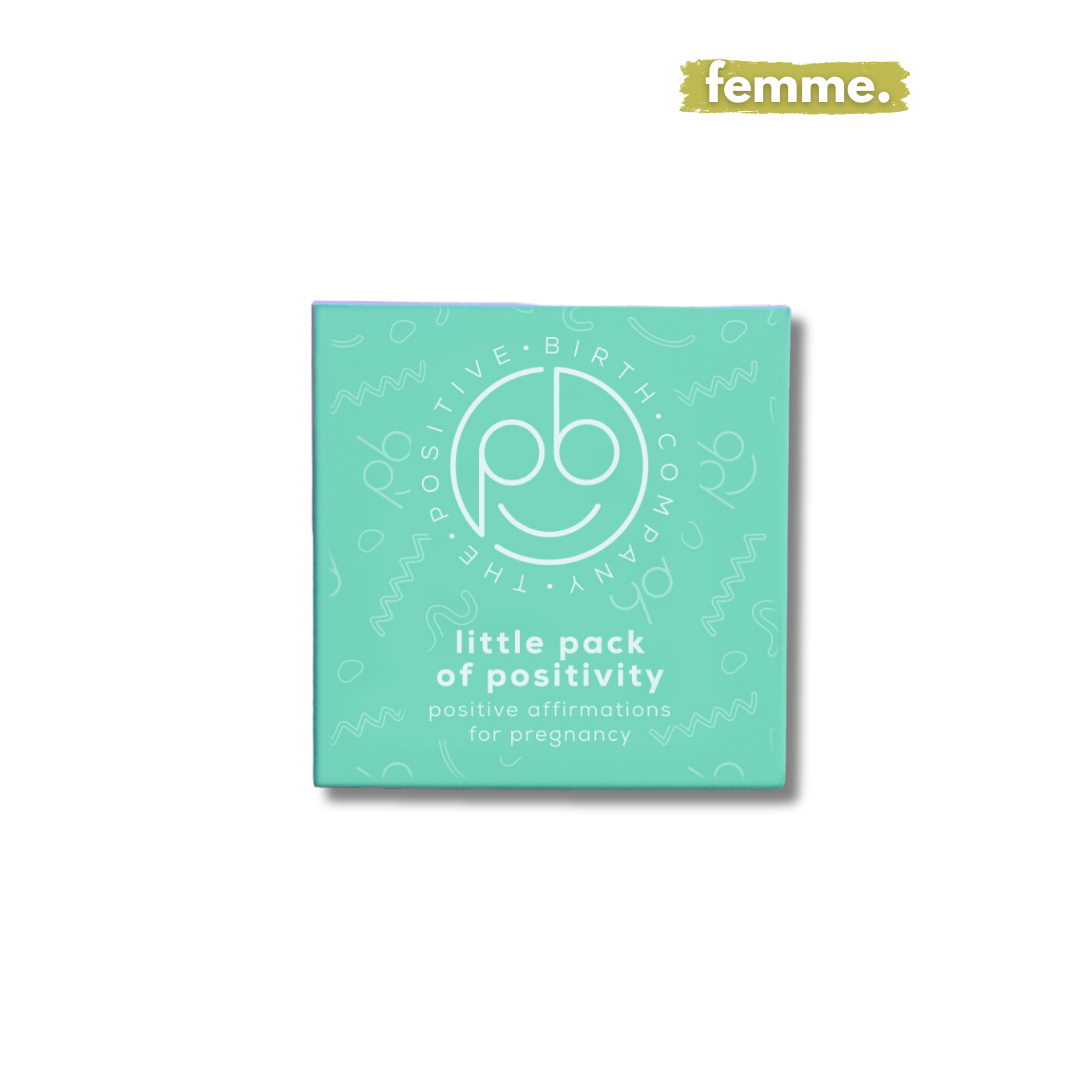 The Positive Birth Company Little Pack of Positivity - Affirmation Cards for Pregnancy