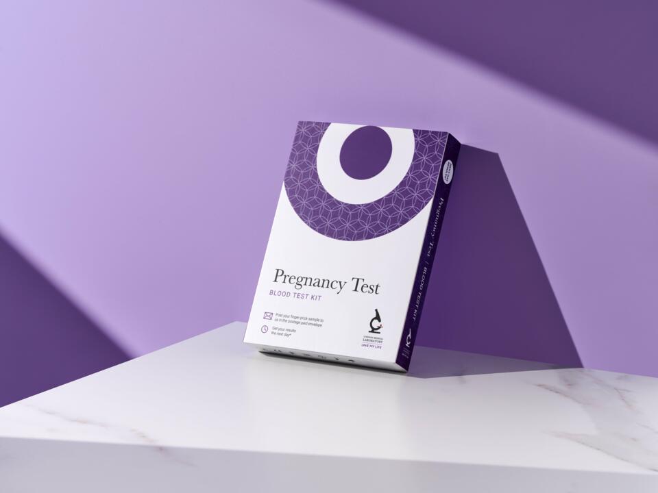 London Medical Laboratory Pregnancy Test - Beta HCG (Quantitative)