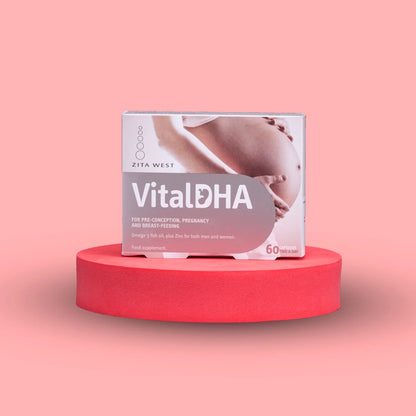 Zita West Vital DHA with Omega 3 for Fertility, Pregnancy and Breastfeeding